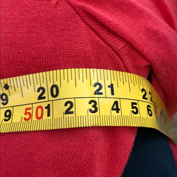 LAFAYETTE 148 Coral Cardigan Sweater Cashmere Blend Sz Large - Picture 9 of 11